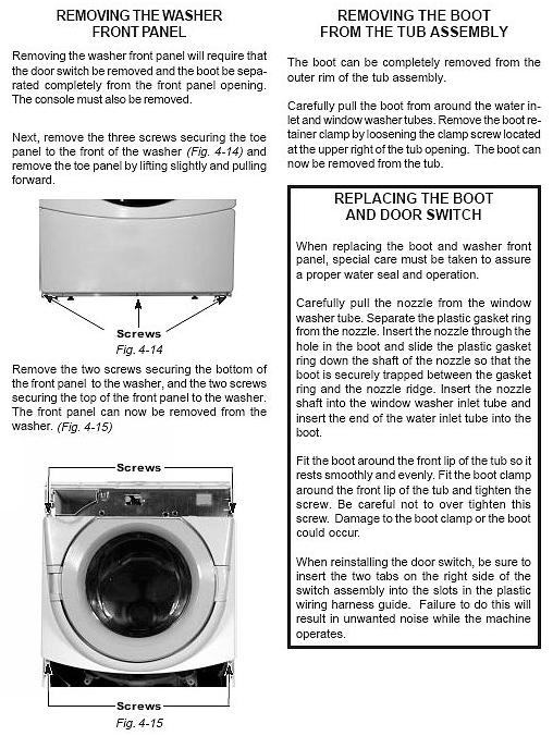 Kenmore elite front load washer and dryer manual