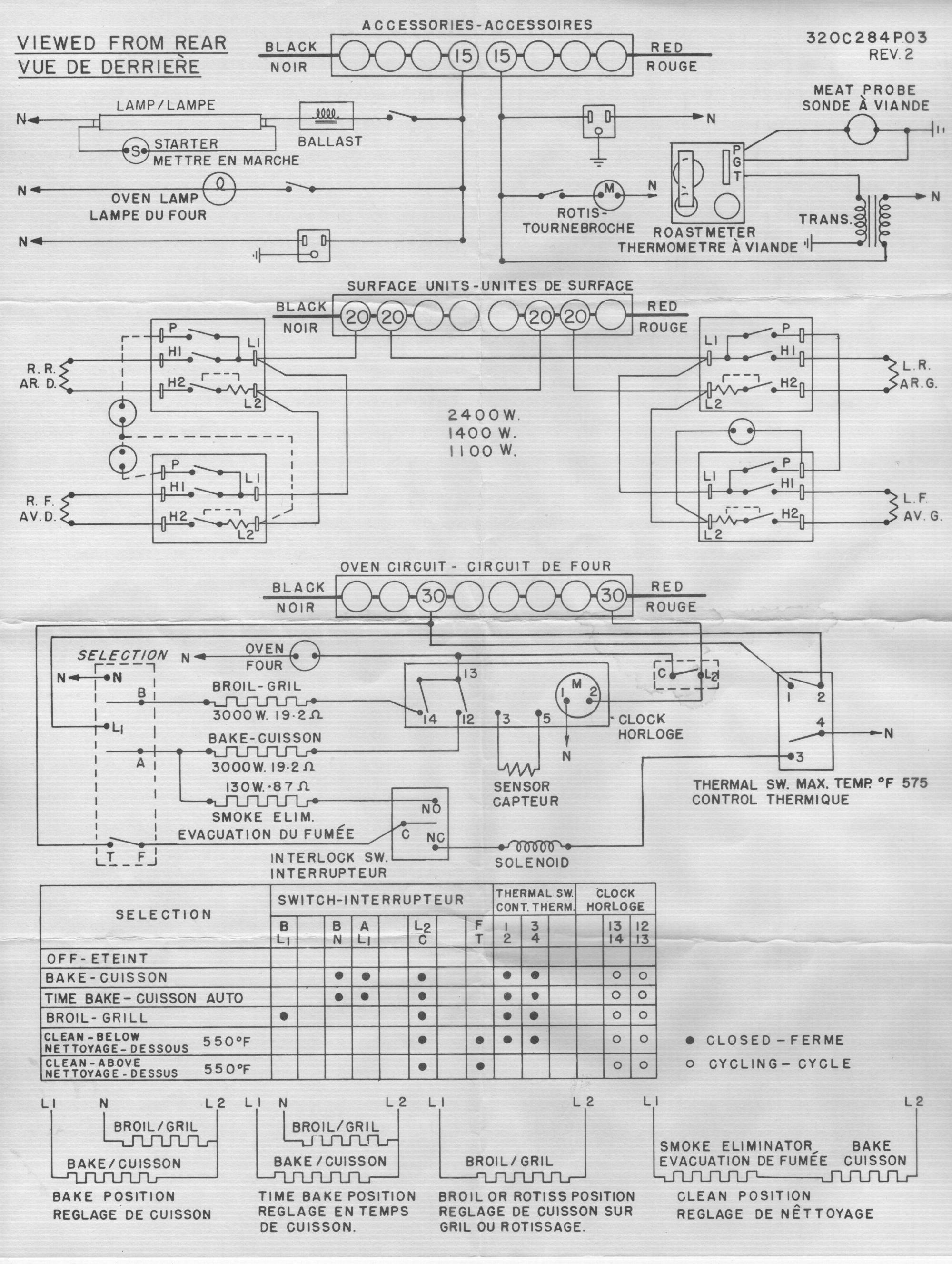 kenmore electric range parts manual