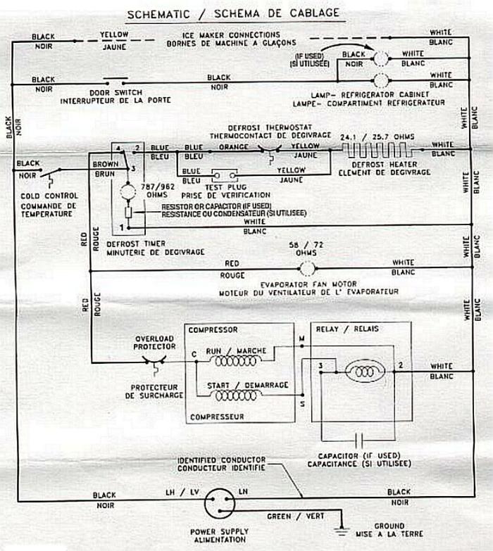 Wiring Diagram For Frigidaire Refrigerator from www.applianceaid.com