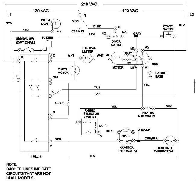 Samsung Wiring Diagrams For Dryer - Wiring Diagram and Schematics