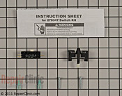 Fan or Light Switch - Item Number W10820036